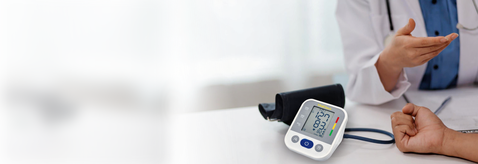 The Vitalcheck: A Clinically Validated Blood Pressure Monitor